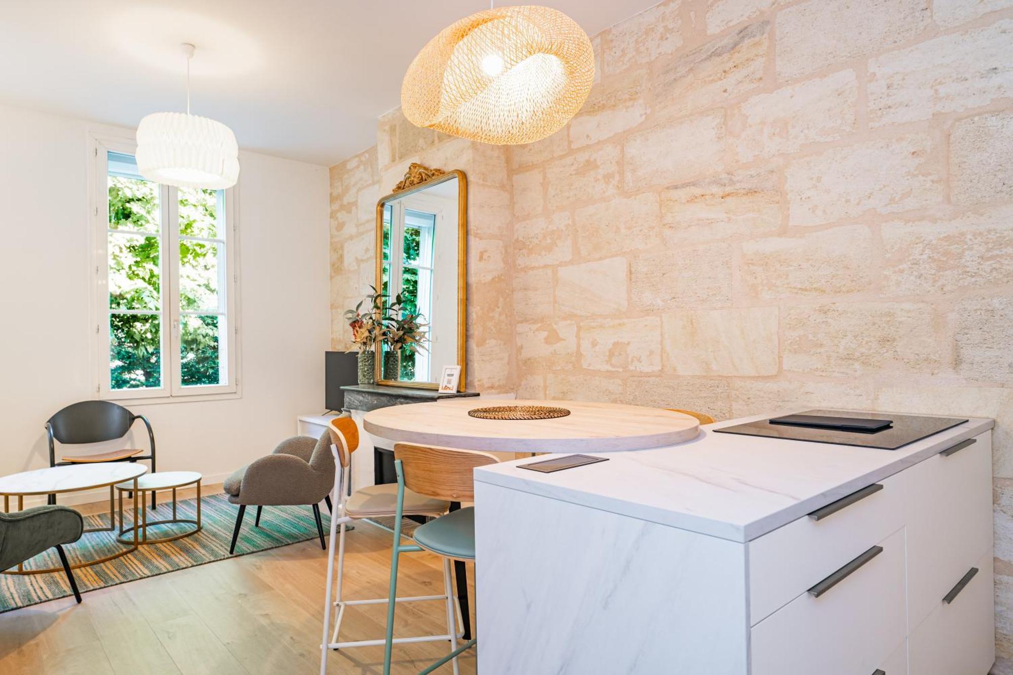 Magnifique Appartement Climatise - Proche Garonne Bordeaux Dış mekan fotoğraf