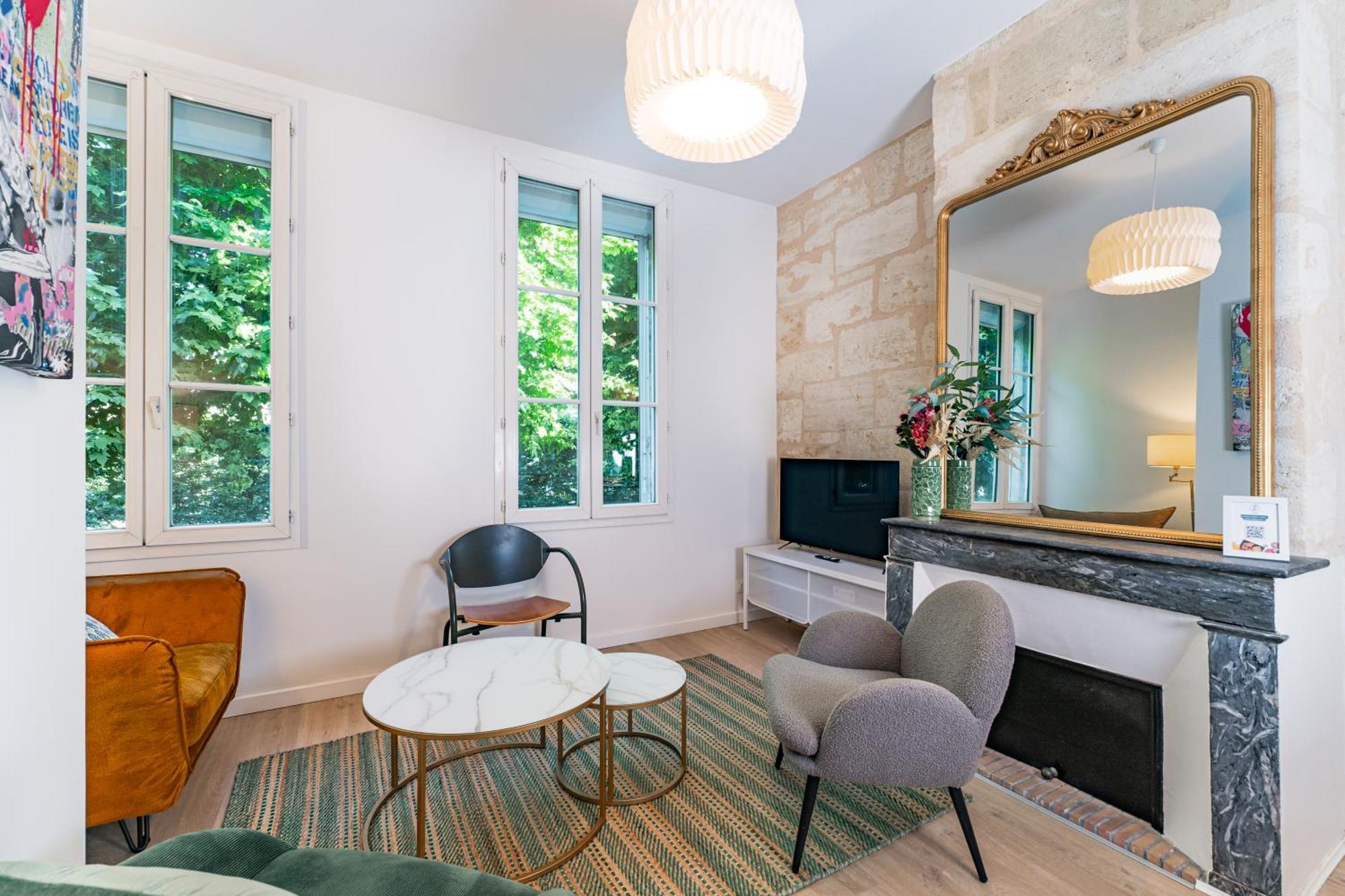 Magnifique Appartement Climatise - Proche Garonne Bordeaux Dış mekan fotoğraf